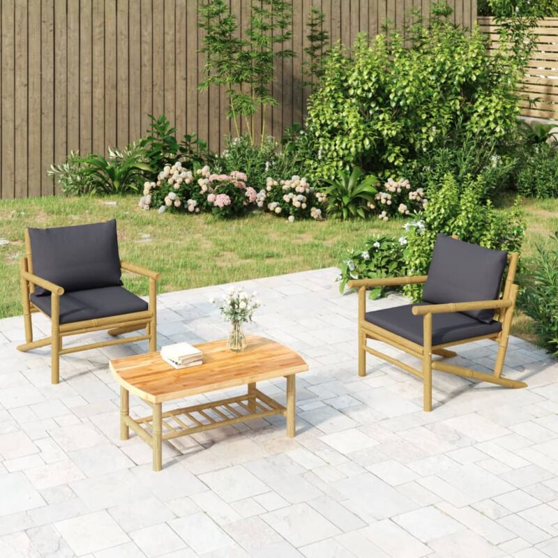 foto del prodotto vidaxl tavolino da giardino 90x55x37 cm in bamb 