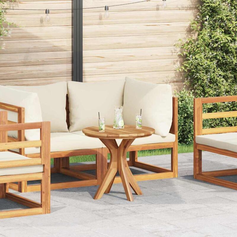 foto del prodotto vidaxl tavolino da giardino vitaxl 55 x 51 cm in legno teak massiccio