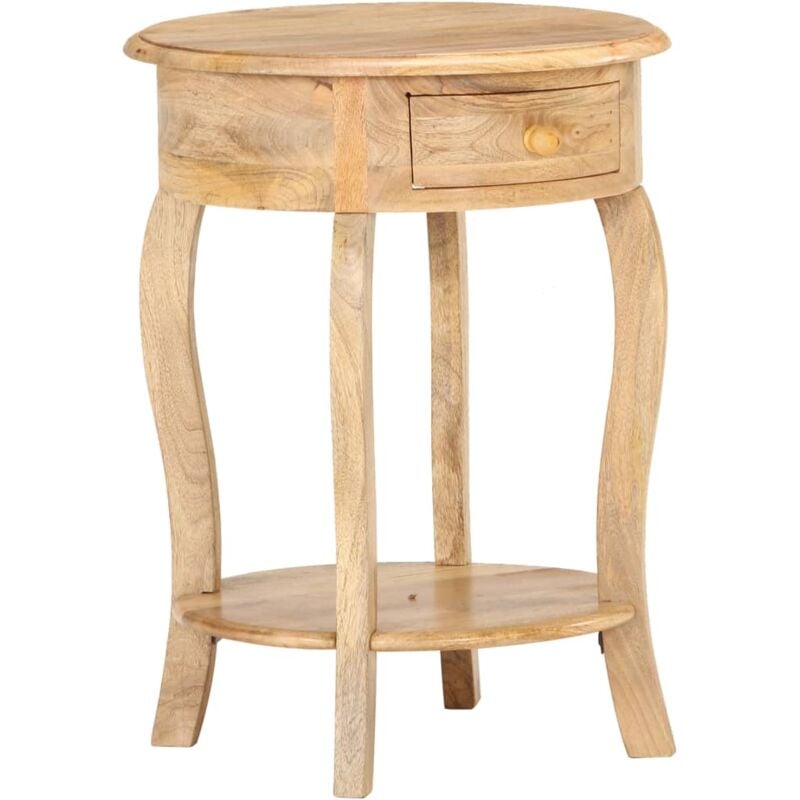 foto del prodotto vidaxl tavolino da salotto 37x37x61 cm in legno massello di mango