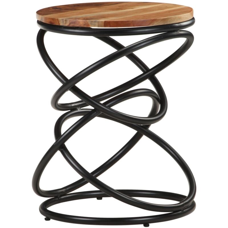 foto del prodotto vidaxl tavolino da salotto 40x40x52 cm in legno massello di acacia