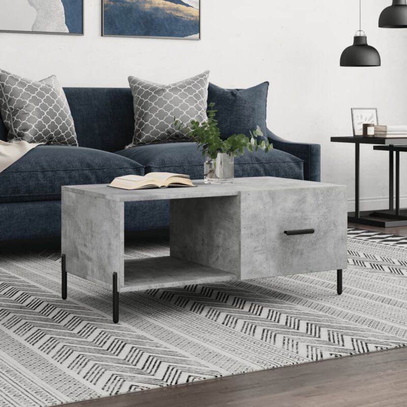 foto del prodotto vidaxl tavolino da salotto grigio cemento 90x50x40cm legno multistrato