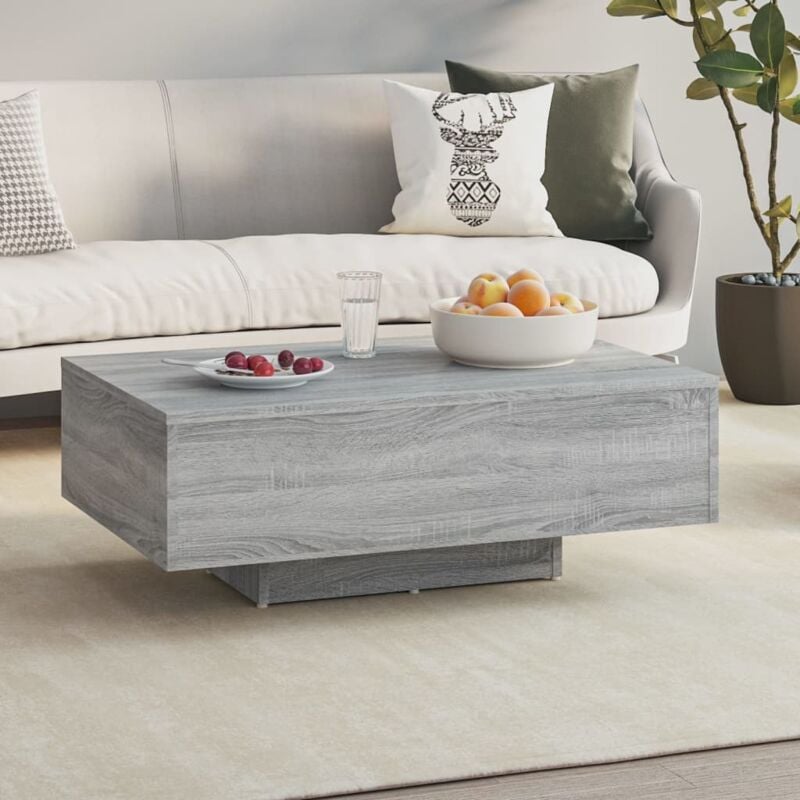 foto del prodotto vidaxl - tavolino da salotto grigio sonoma 85x55x31 cm legno multistrato