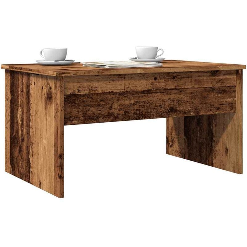 foto del prodotto vidaxl tavolino da salotto rovere antico 80x50,5x41,5 cm in truciolato