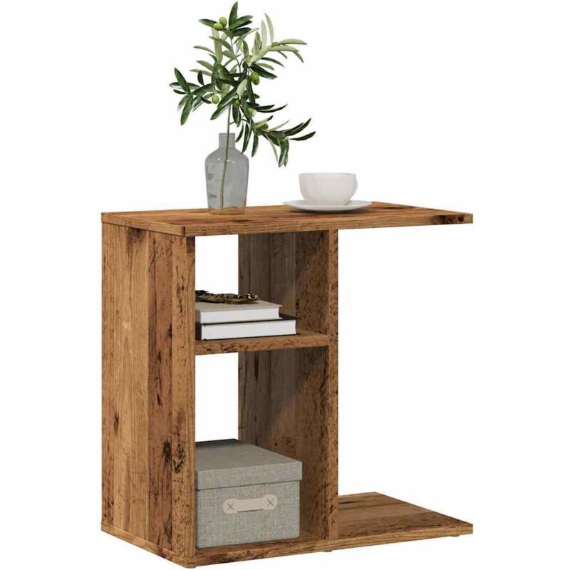 foto del prodotto vidaxl tavolino legno vecchio 50x30x50 cm in legno multistrato