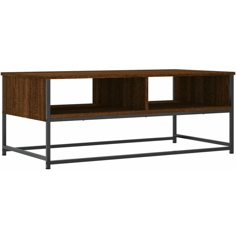 foto del prodotto vidaxl tavolino salotto rovere marrone 100x51x40 cm legno multistrato