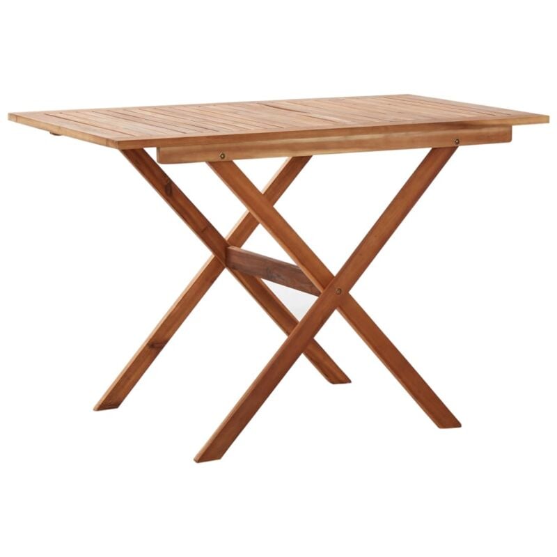 foto del prodotto vidaxl tavolo da giardino 110x67x74 cm in legno massello di acacia