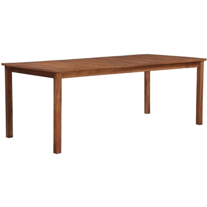 foto del prodotto vidaxl tavolo da giardino 200x100x74 cm in legno massello di acacia