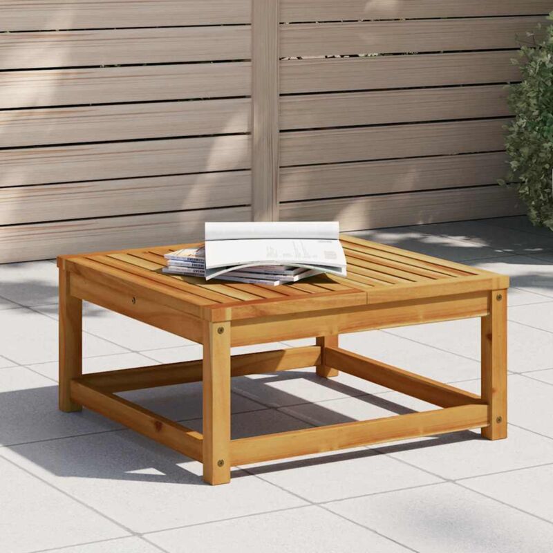 foto del prodotto vidaxl tavolo da giardino 63x63x30 cm in legno massello di acacia
