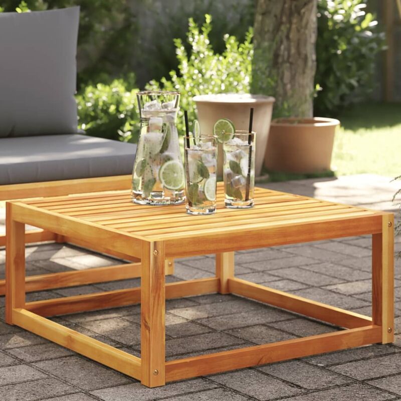 foto del prodotto vidaxl tavolo da giardino 65x65x29 cm in legno massello di acacia