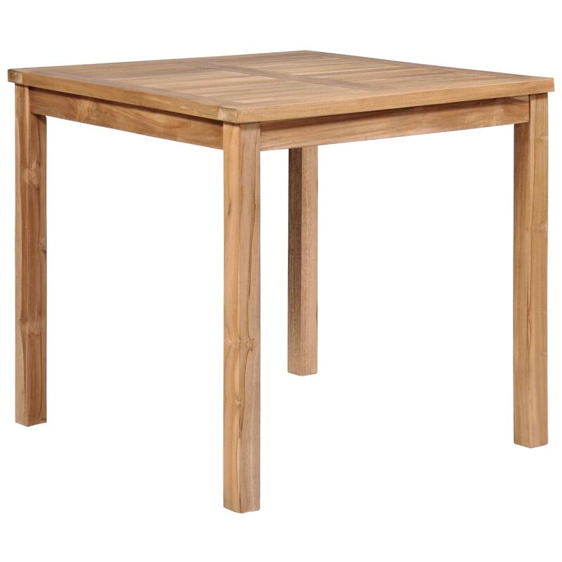 foto del prodotto vidaxl tavolo da giardino 80x80x77 cm in legno massello di teak