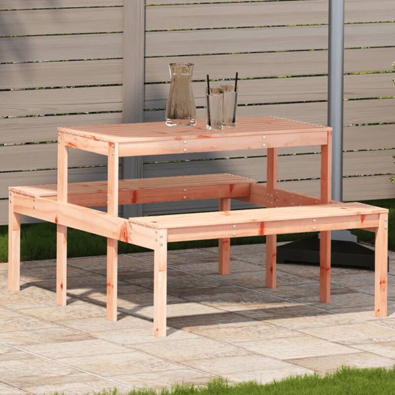 foto del prodotto vidaxl tavolo da picnic 110x134x75 cm in legno massello di douglas