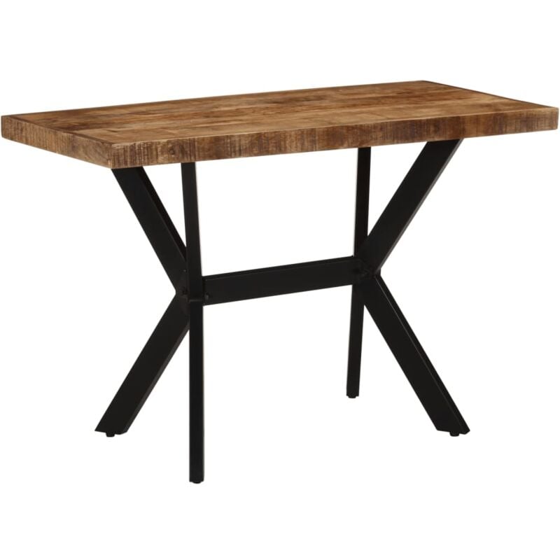 foto del prodotto vidaxl tavolo da pranzo 110x55x75 cm in legno massello di mango