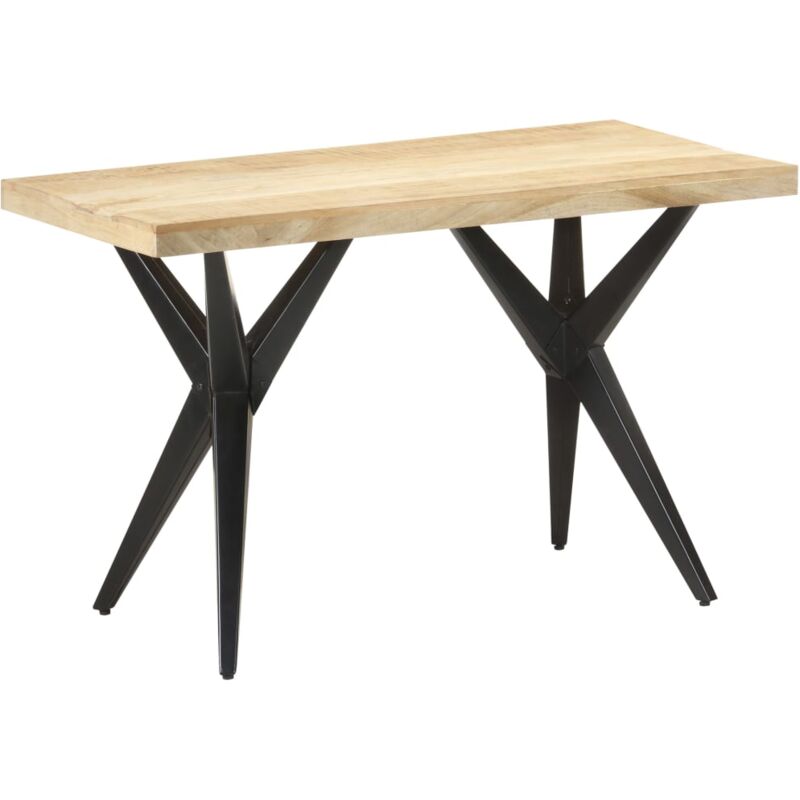 foto del prodotto vidaxl tavolo da pranzo 120x60x76 cm in legno massello di mango