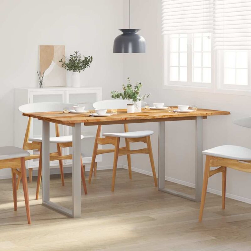 foto del prodotto vidaxl tavolo da pranzo 154x80x76 cm in legno massello di acacia