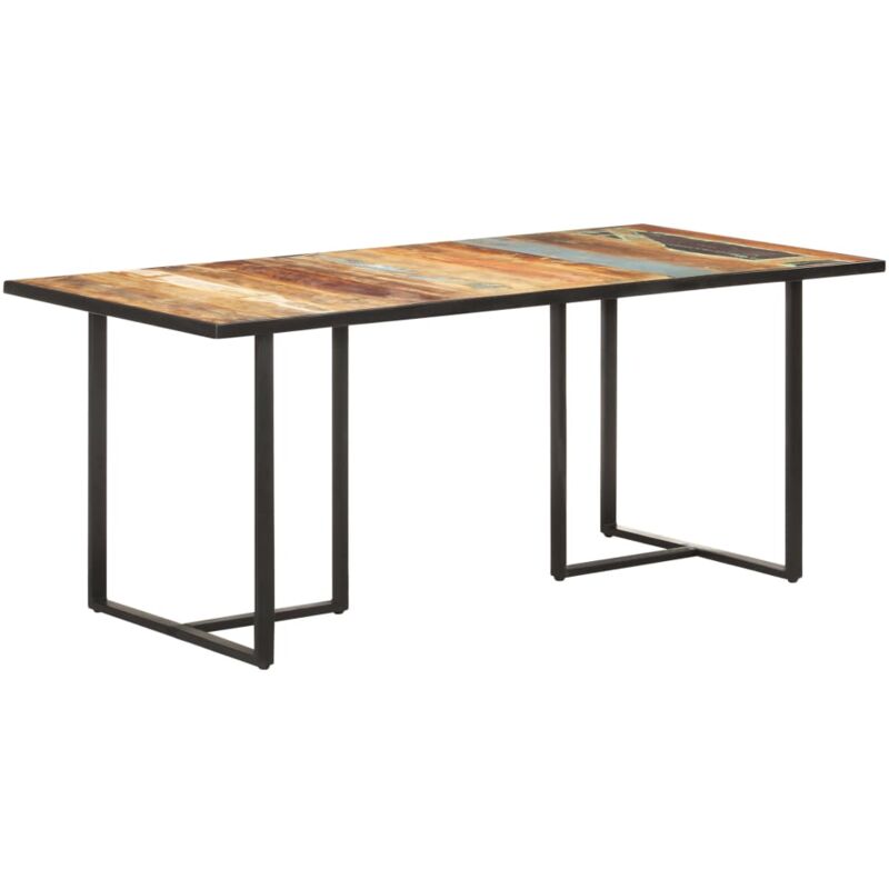 foto del prodotto vidaxl tavolo da pranzo 180 cm in legno massello di recupero