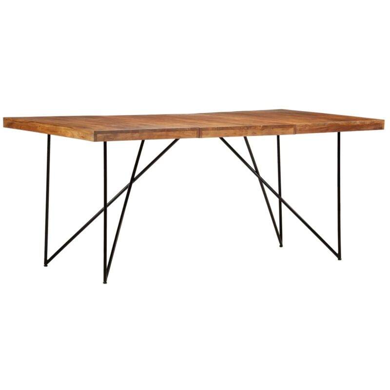foto del prodotto vidaxl tavolo da pranzo 180x90x76 cm in legno massello di acacia