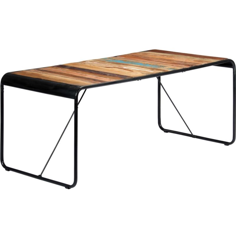 foto del prodotto vidaxl tavolo da pranzo 180x90x76 cm in legno massello di recupero