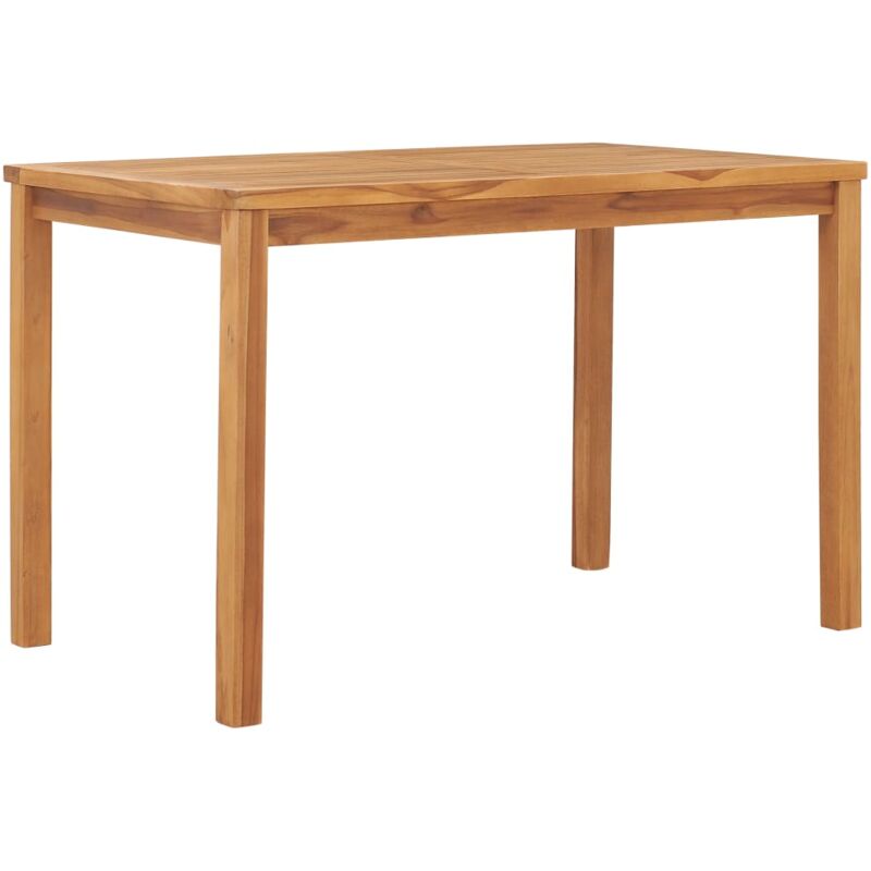 foto del prodotto vidaxl tavolo da pranzo per giardino 120x70x77 cm in massello di teak
