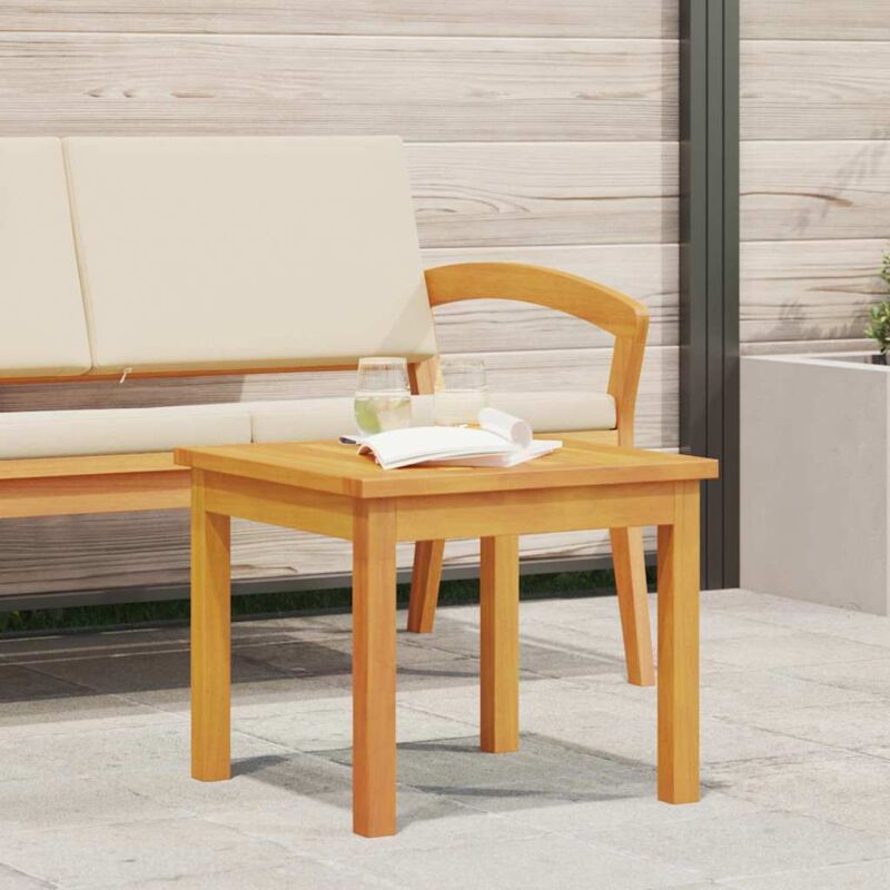 foto del prodotto vidaxl tavolo laterale marrone legno massello di acacia
