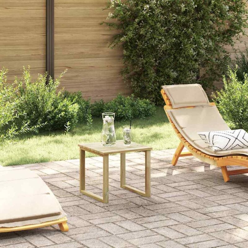 foto del prodotto vidaxl tavolo lettino marrone 40 x 40 x 36 cm legno di pino impregnato
