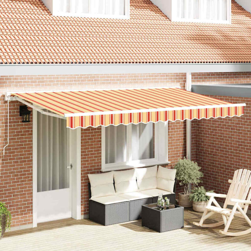 foto del prodotto vidaxl telo di ricambio per tenda da sole multicolore 400 x 200 cm
