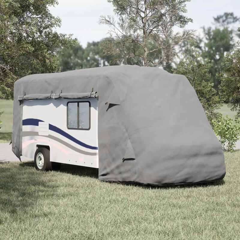 foto del prodotto vidaxl telo per camper grigio 660x235x275 cm in tessuto non tessuto