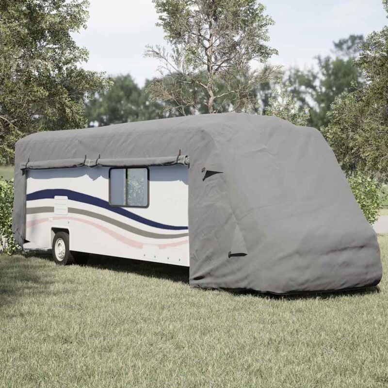 immagine 0 del prodotto vidaxl telo per camper grigio 870x235x275 cm in tessuto non tessuto