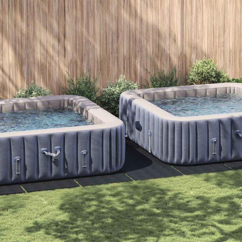 foto del prodotto vidaxl telo per piscina nero 999 x 500 cm tessuto non tessuto