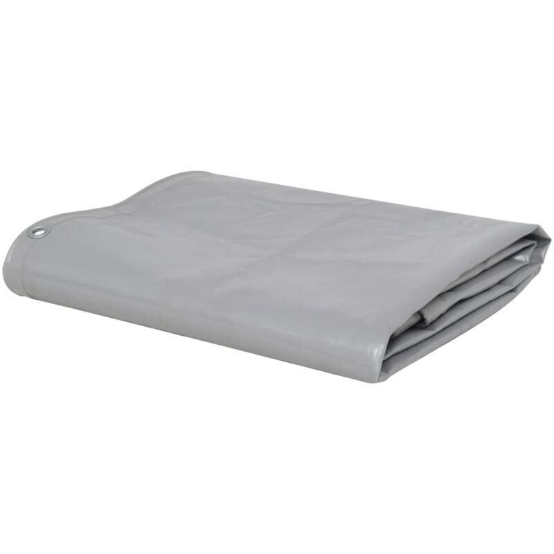 foto del prodotto vidaxl telone 650 g m 3x4 m grigio