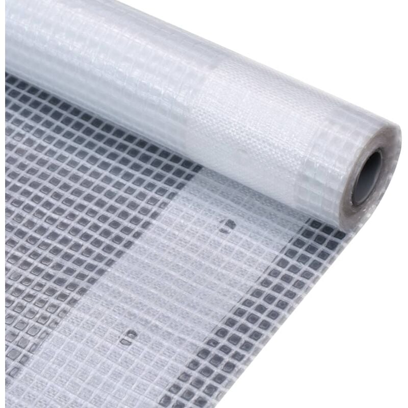 foto del prodotto vidaxl telone leno 260 g/m 4x2 m bianco