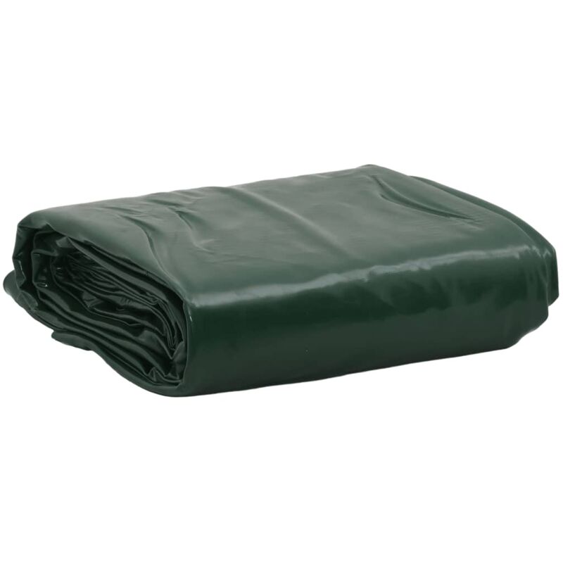 foto del prodotto vidaxl telone verde 5x7 m 650 g m 