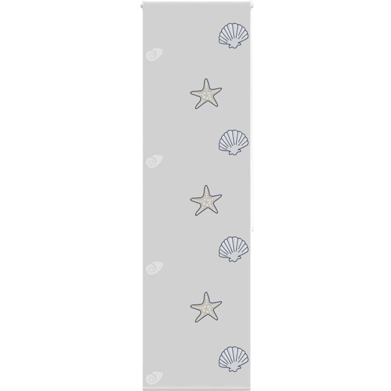 foto del prodotto vidaxl tenda a rullo doccia 60x240 cm larghezza tessuto 56 cm