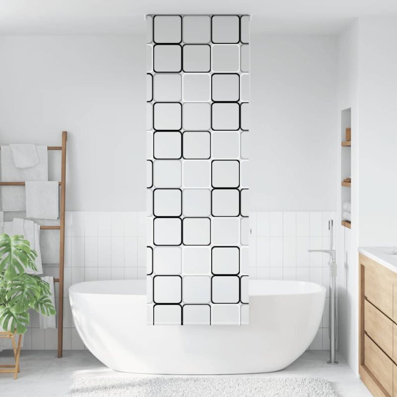 foto del prodotto vidaxl tenda a rullo doccia 60x240 cm larghezza tessuto 56 cm