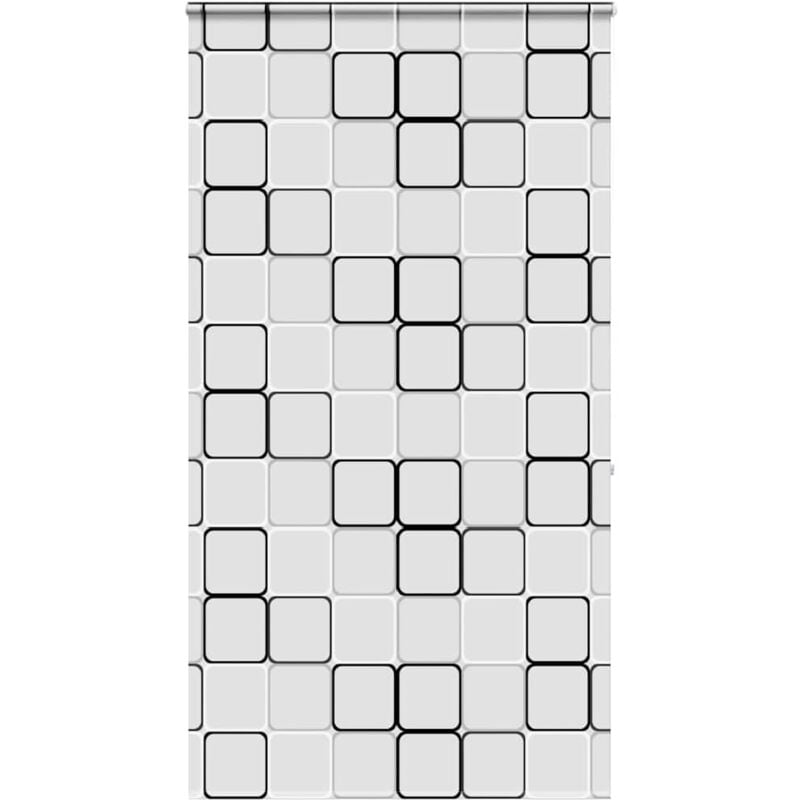 foto del prodotto vidaxl tenda a rullo doccia con cassonetto 120x240cm larghezza tessuto