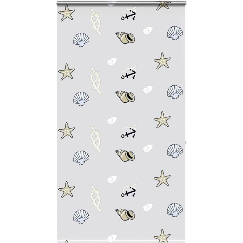 foto del prodotto vidaxl tenda a rullo doccia con cassonetto 130x240cm larghezza tessuto