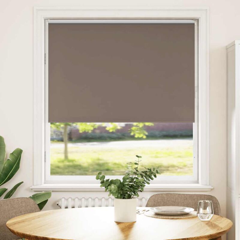 foto del prodotto vidaxl tenda a rullo oscurante 90x130 cm larghezza tessuto 85,7 cm