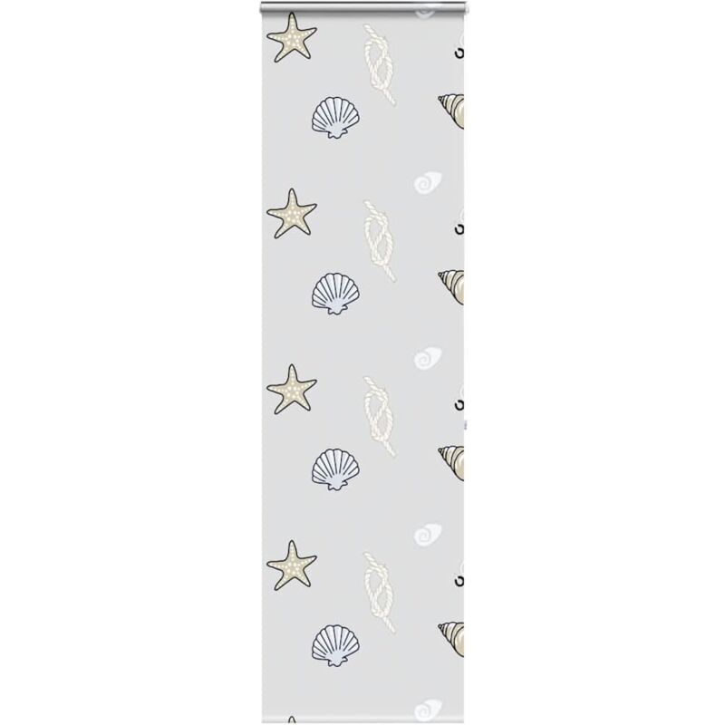 foto del prodotto vidaxl tenda a rullo per doccia cassonetto 80x240 cm larghezza tessuto