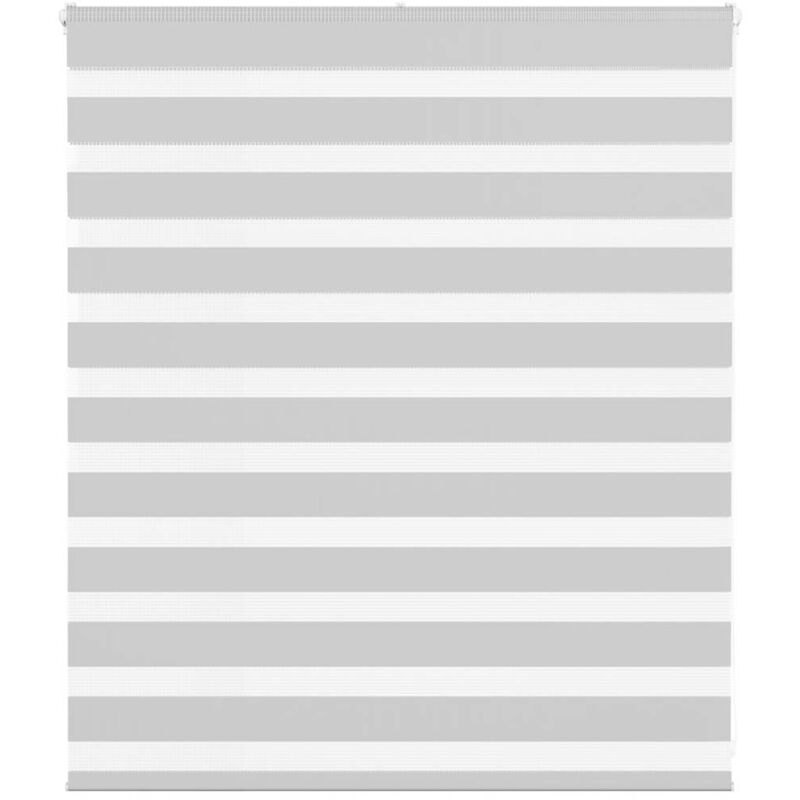 foto del prodotto vidaxl tenda a rullo zebra larghezza tessuto 130,9 cm poliestere