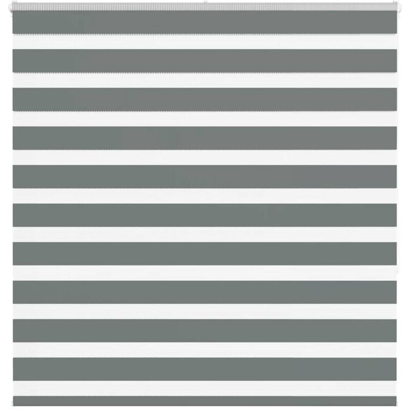 foto del prodotto vidaxl tenda a rullo zebra larghezza tessuto 140,9 cm poliestere
