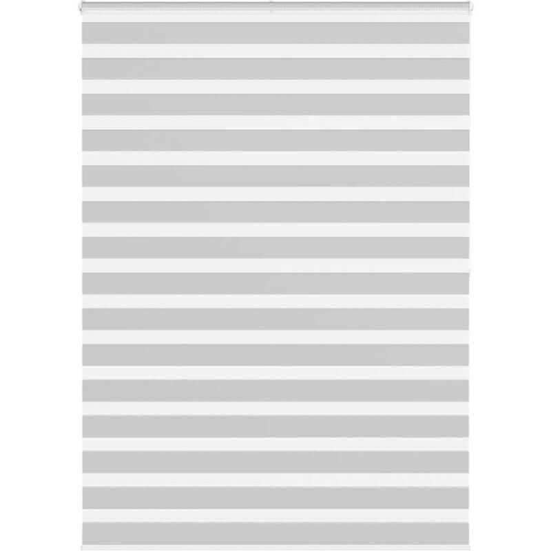 foto del prodotto vidaxl tenda a rullo zebra larghezza tessuto 150,9 cm poliestere
