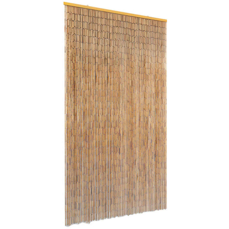foto del prodotto vidaxl tenda antimosche per porte in bamb 100x200 cm