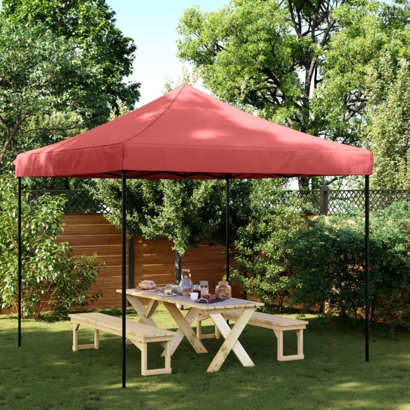 foto del prodotto vidaxl tenda da festa pieghevole pop up bord 292x292x315 cm