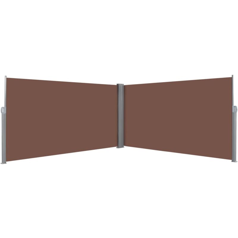 foto del prodotto vidaxl tenda da sole laterale retrattile 160x600 cm vari colori colore marrone