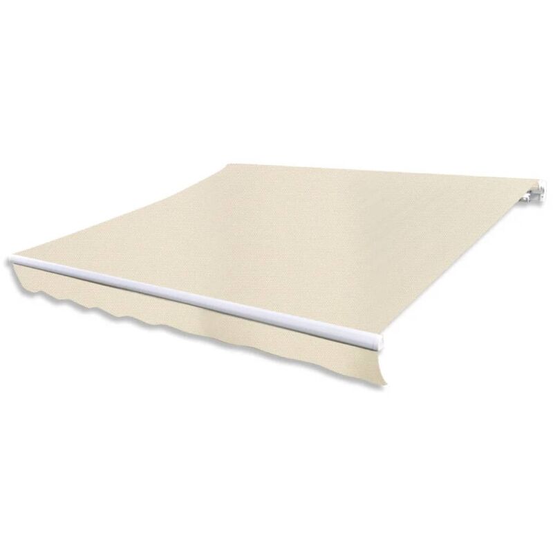 foto del prodotto vidaxl tenda da sole pieghevole motorizzata 400 cm crema
