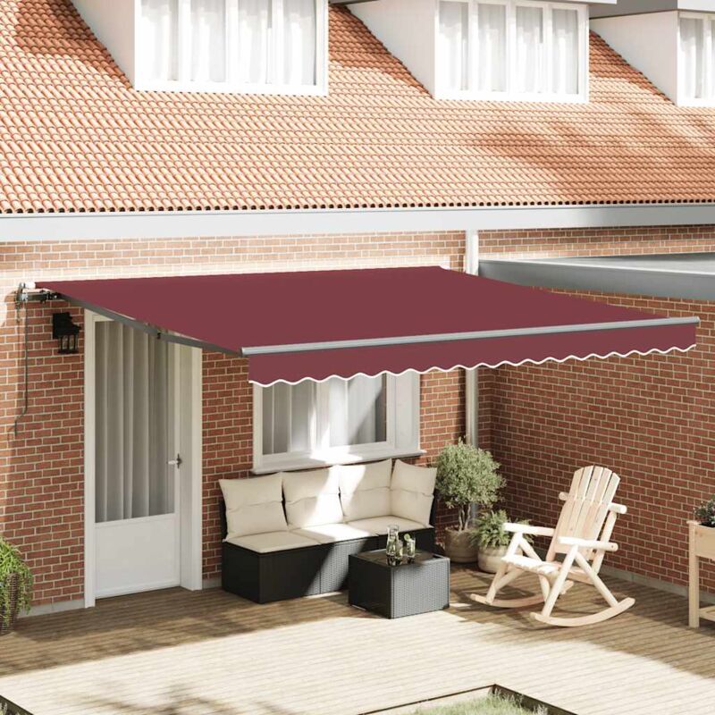 foto del prodotto vidaxl tenda da sole retrattile automatica bord 400x300 cm