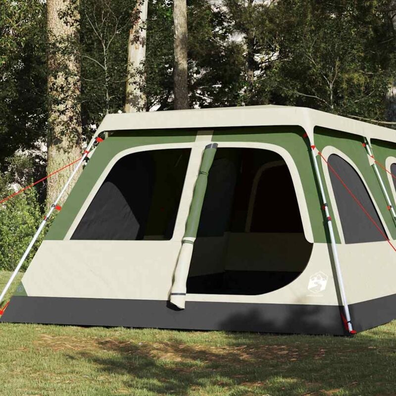 foto del prodotto vidaxl tenda familiare a cupola 8 persone verde a rilascio rapido