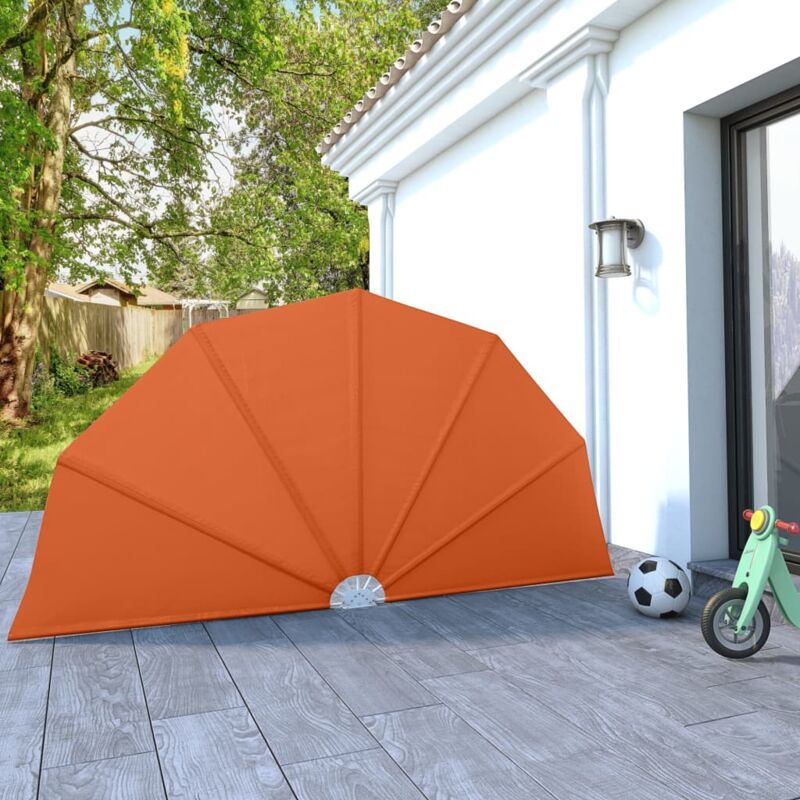 foto del prodotto vidaxl tenda laterale per terrazza pieghevole terracotta 160 cm