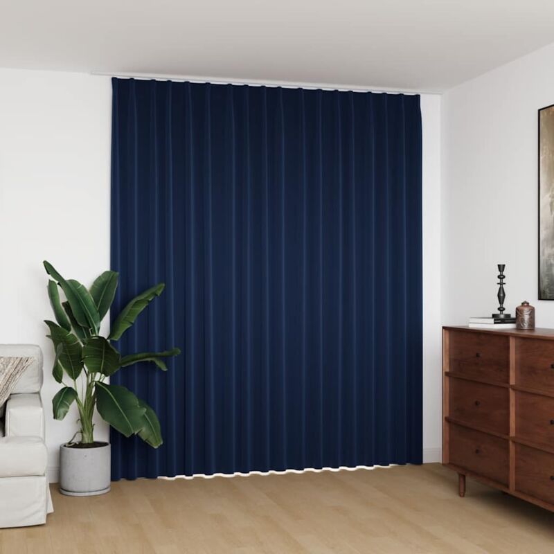 foto del prodotto vidaxl tenda oscurante con ganci blu 290x245 cm