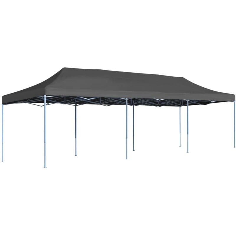 foto del prodotto vidaxl tenda pieghevole pop up 3x9 m antracite