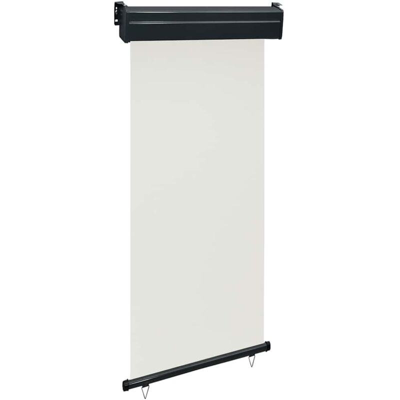 foto del prodotto vidaxl tendalino laterale per balcone 105x250 cm crema